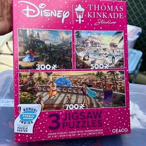 Disney 3 jigsaw puzzles